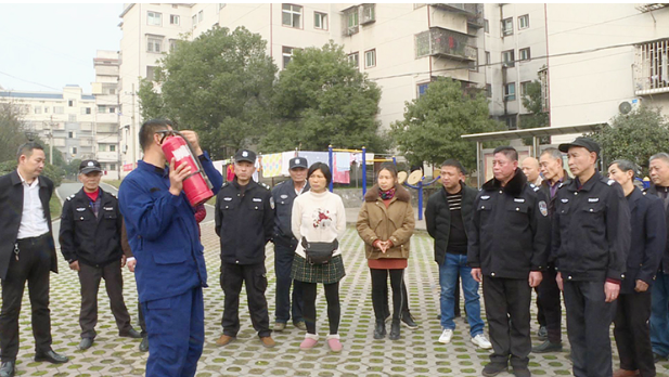 资兴开展消防安全应急演练活动