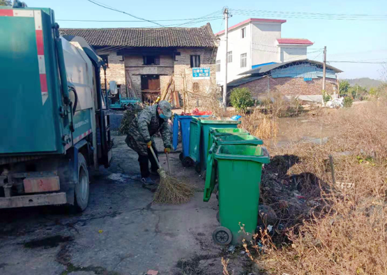 蓼江镇：扎实开展“搞卫生、除垃圾、清杂物、防疫情”活动