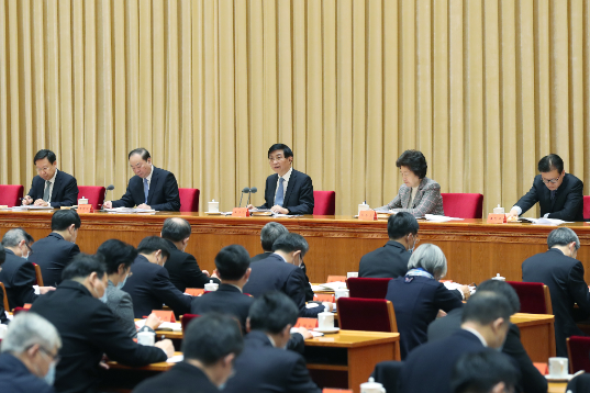 全国宣传部长会议在京召开 王沪宁出席并讲话