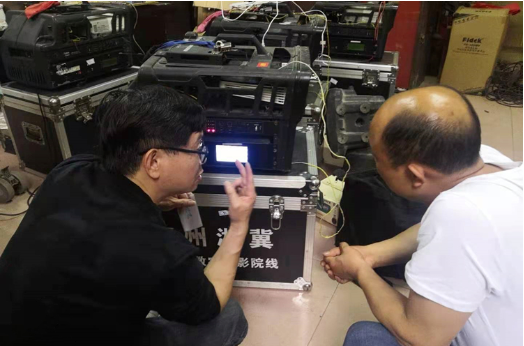 资兴文化馆举办农村电影放映员业务培训