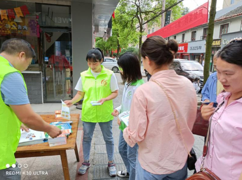 兴宁镇开展防灾减灾宣传活动