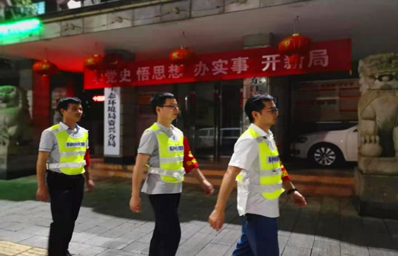 唐洞街道开展“全域巡防”行动