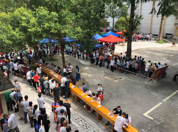 滁口镇完成第一批疫苗接种