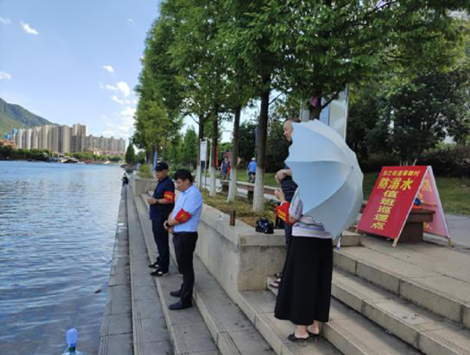 资兴撑起一把防溺水“安全伞”
