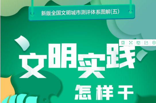 全国文明城市测评体系图解⑤|文明实践怎么干？一目了然