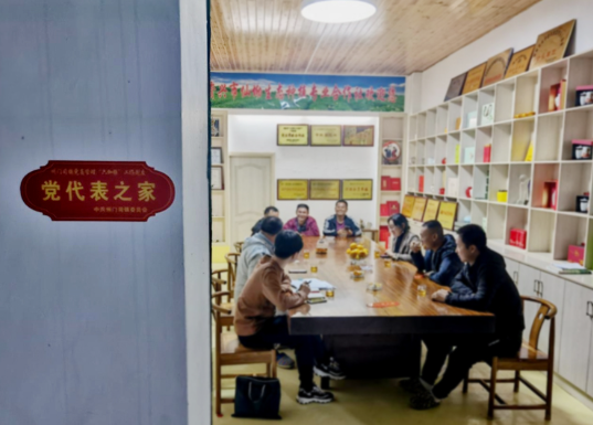 资兴市州门司镇的“党代表之家”