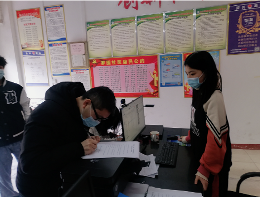 资兴东江街道大学生志愿者助力疫情防控