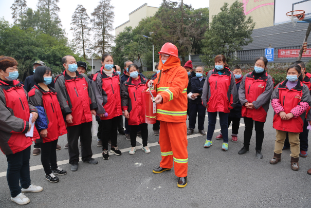 资兴市三都镇敬老院开展消防安全培训演练
