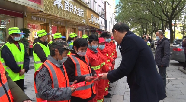 王仁庆走访慰问基层一线单位干部职工