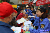 我市开展燃气安全进社区党员志愿活动